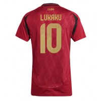 Billiga Belgien Romelu Lukaku #10 Hemma fotbollskläder Dam EM 2024 Kortärmad